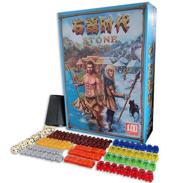 Настольная игра каменный век (stone age) купить на OZON по низкой цене ...