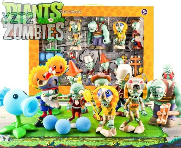 Игровой набор Зомби Против Растений инерционные игрушки Plants vs ...