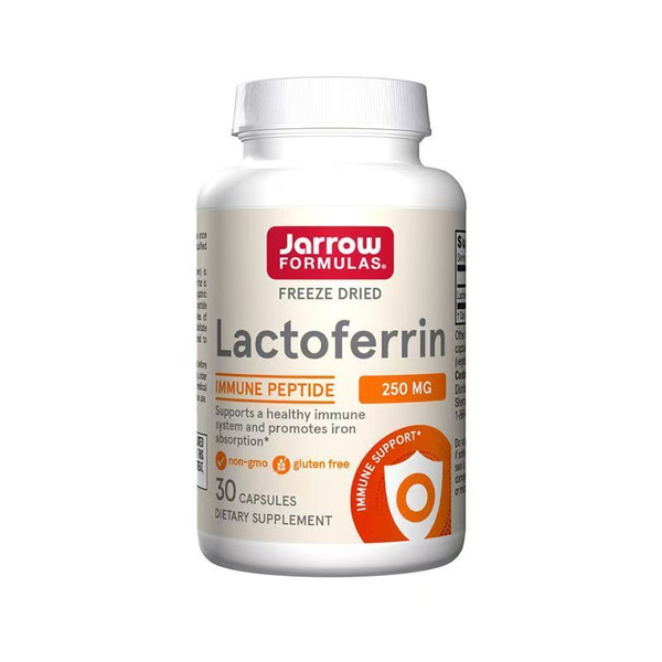 Лактоферрин, Lactoferrin, 250 мг, 30 капсул,Jarrow Formulas, купить на ...