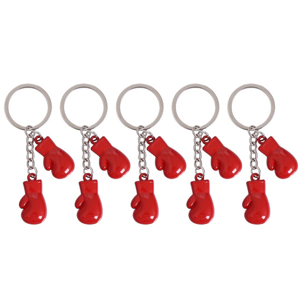 Креативный брелок для боксерских перчаток (5 шт)-красный купить на OZON ...