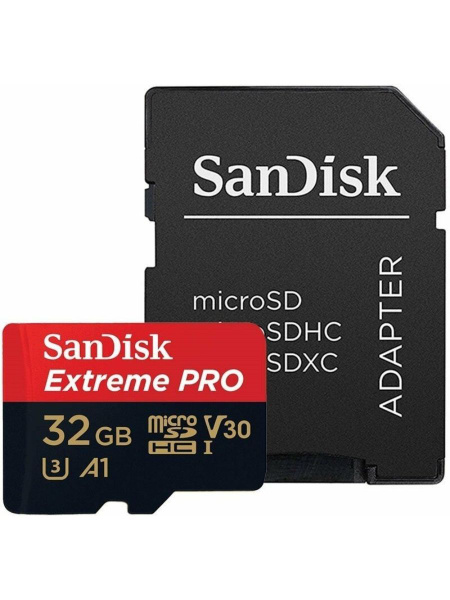 SanDisk Extreme Pro 32GB SDHC Memory Card (100MB/s, Class 10) - Open Box