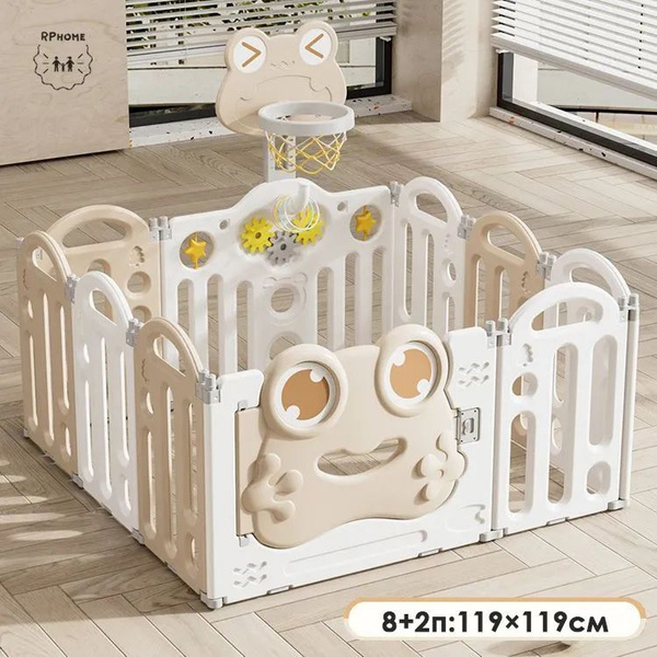 Манеж пластиковый Simple игровой для детей купить на OZON по низкой ...