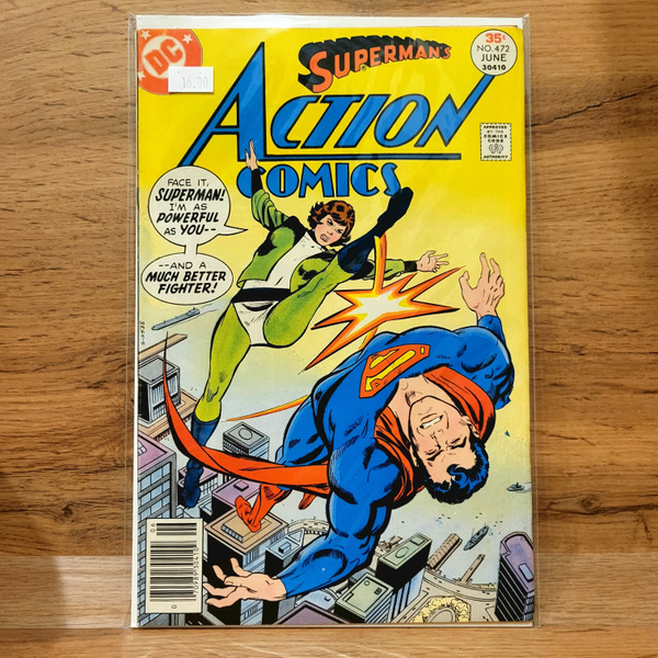 Раритетный Комикс Action Comics 472. 1977 Год. Lee купить на