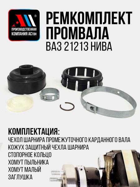 Промвал 21213 (ремкомплект голый + шпильки) ВолгаАвтоПром (CH)