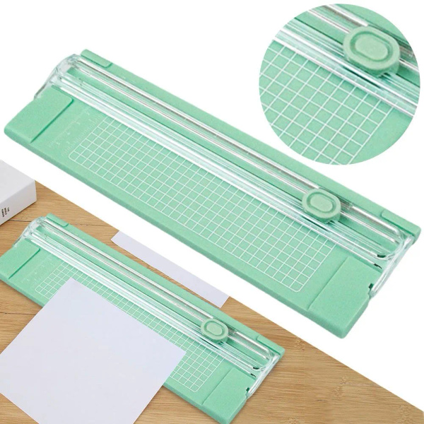 Двунаправленный резак для бумаги формата А4 с выдвижной линейкой для ...