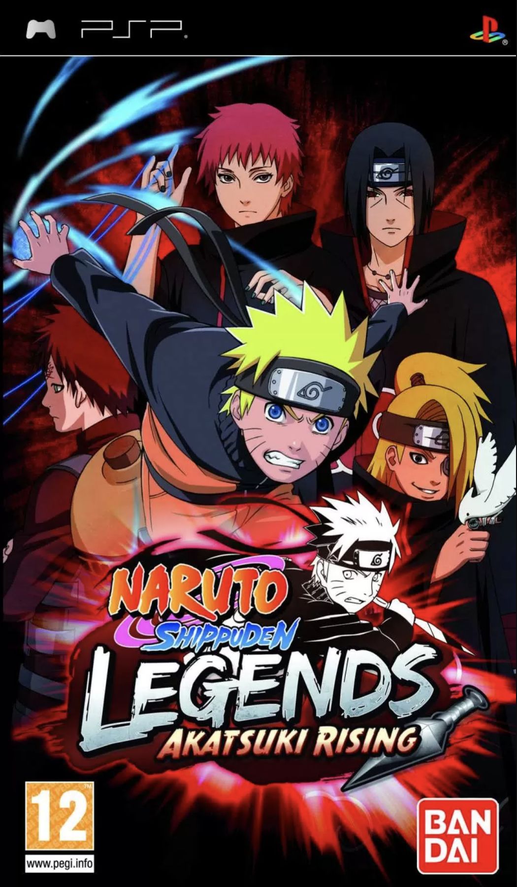 Игра Naruto Shippuden Legends: Akatsuki Rising для PSP. Товар уцененный