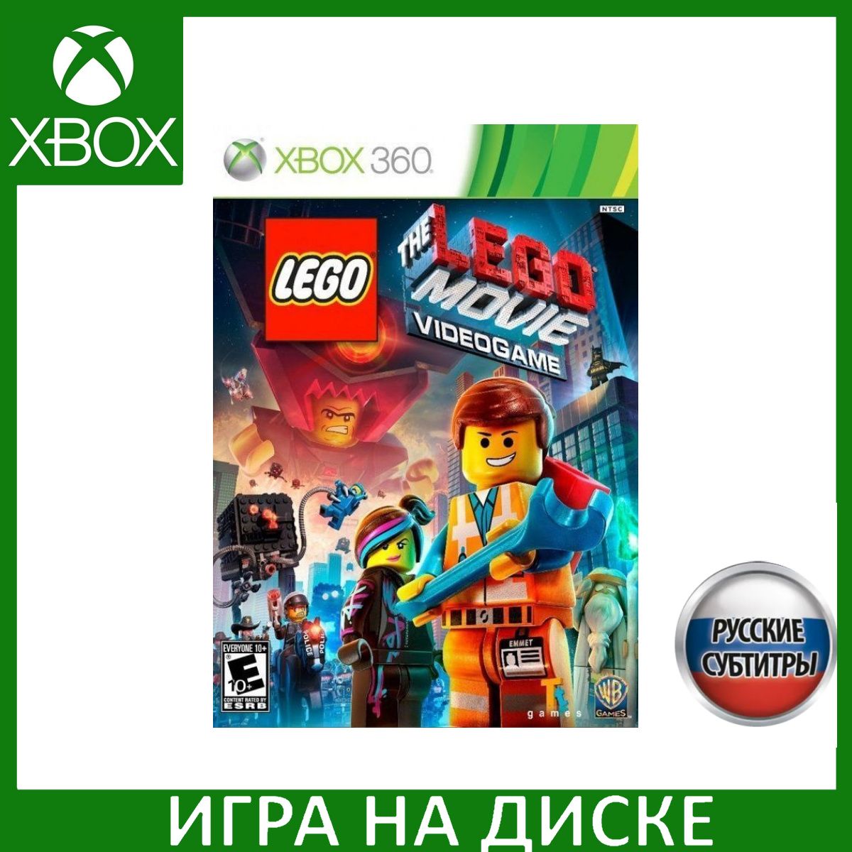 Игра LEGO Movie Video Game Xbox 360 Русская Версия Диск