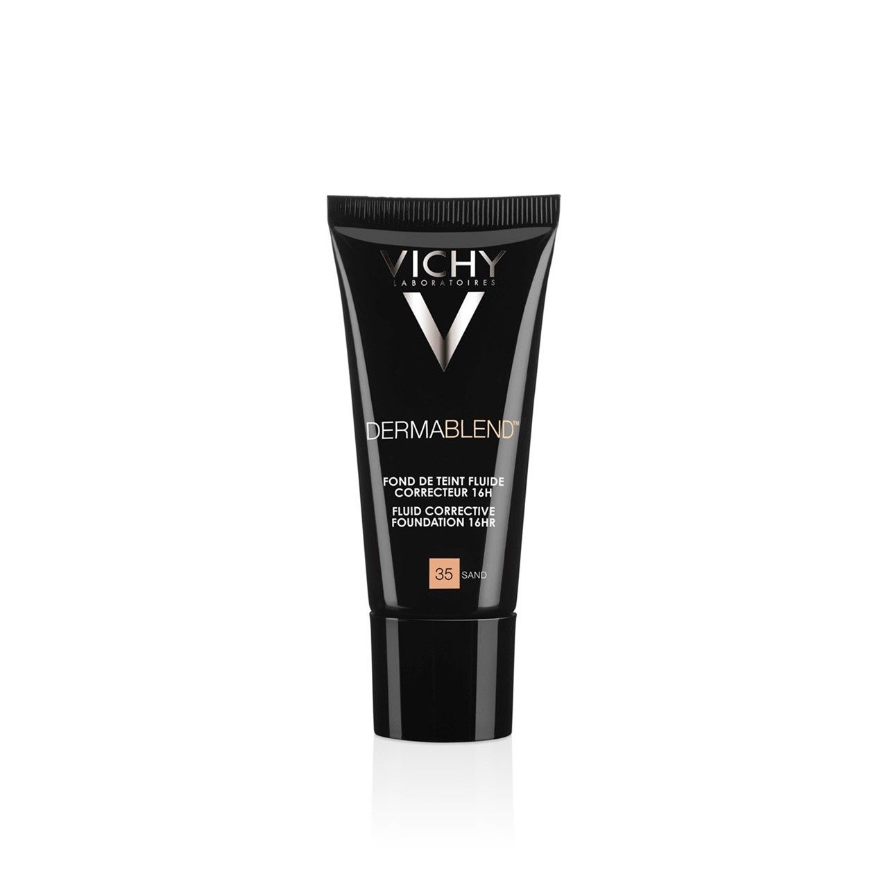 VichyDermablendFluidCorrectiveFoundation16HSPF35No.35SandСтойкийматирующийувлажняющийтональныйкрем30мл