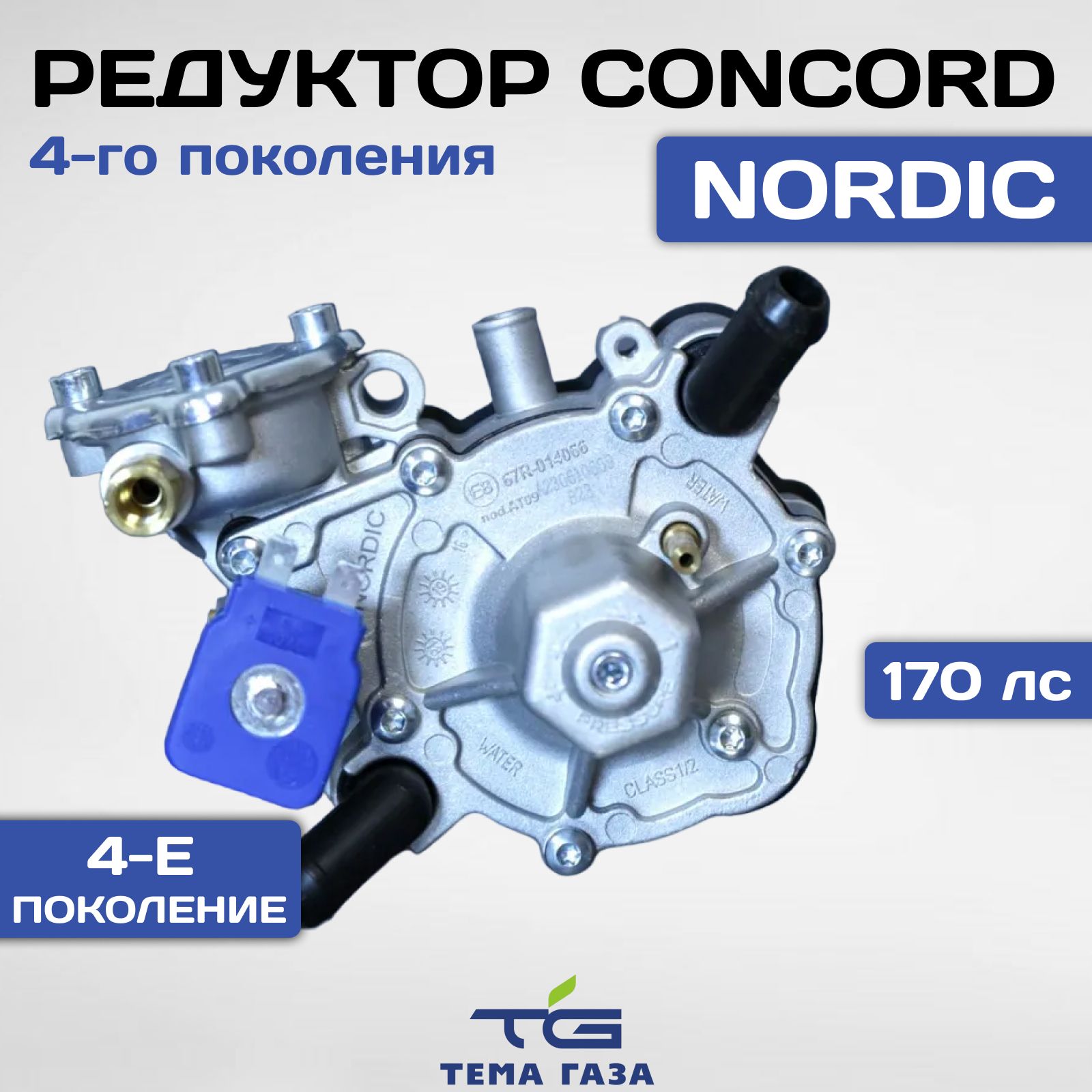 Редуктор 4-го Поколения ГБО TOMASETTO (CONCORD) Nordic AT09 170 л.с. -  tomasetto арт. RGDG38901 - купить по выгодной цене в интернет-магазине OZON  (1257620693)