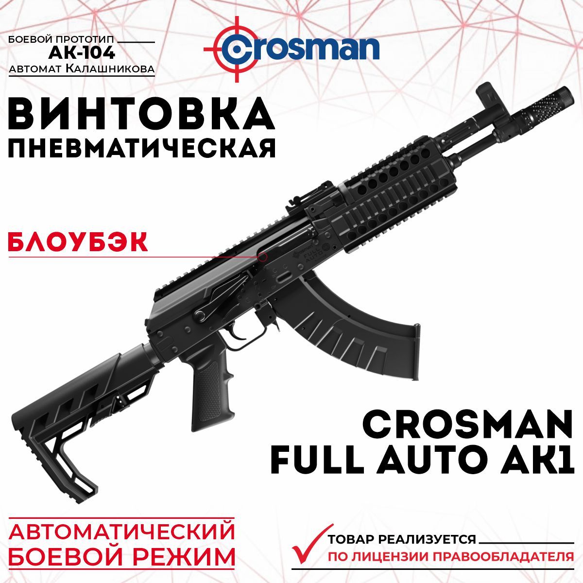 Пневматические винтовки с автоматическим режимом купить в Украине • Винавто интернет-магазин