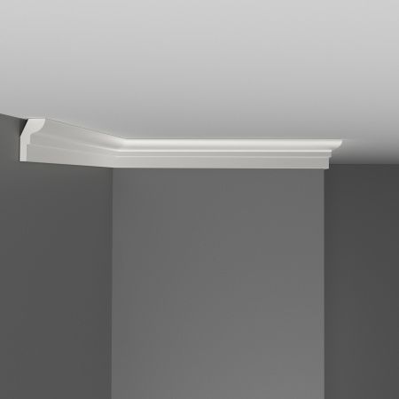 D111-115 Плинтус потолочный DECOMASTER размер 15х25х2000