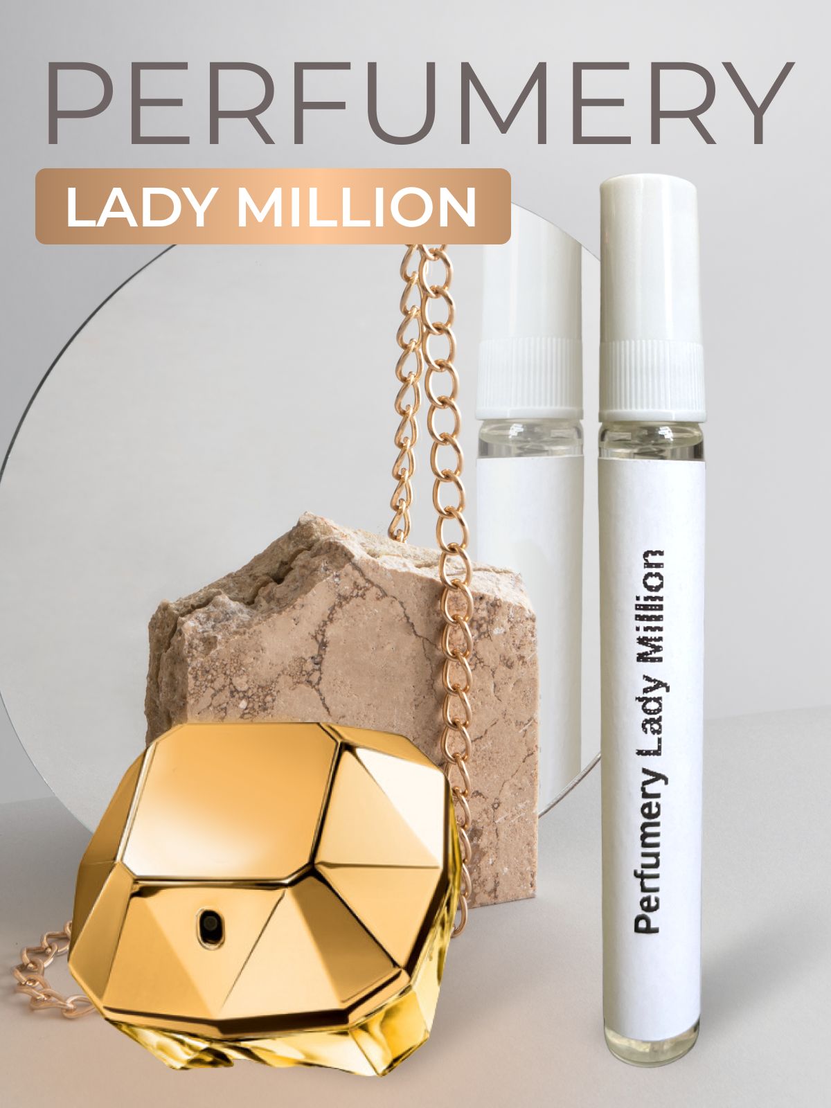 Духи женские Perfumery Lady Million