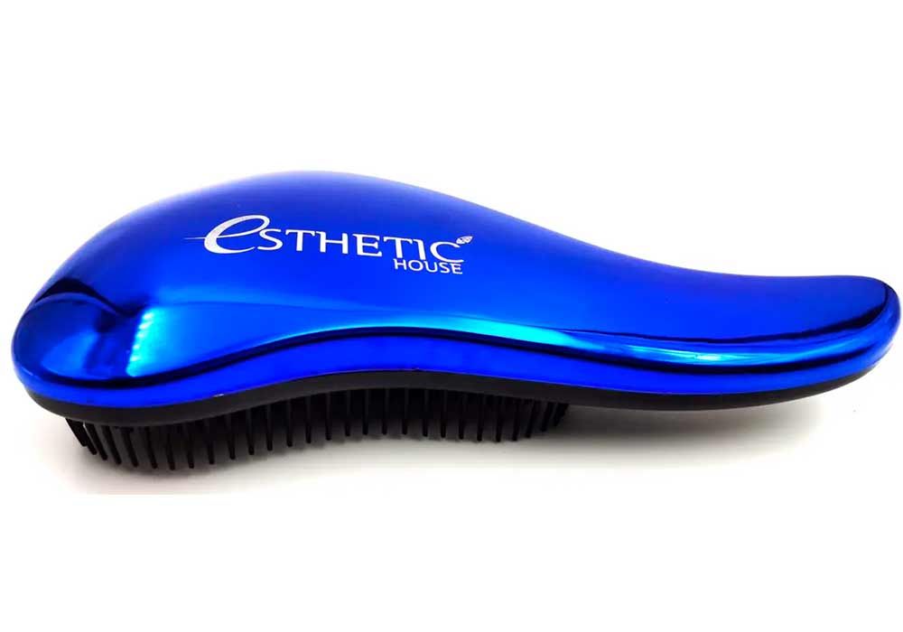 ESTHETIC HOUSE Расческа для волос массажная, распутывающая волосы синяя Hair Brush For Easy Comb