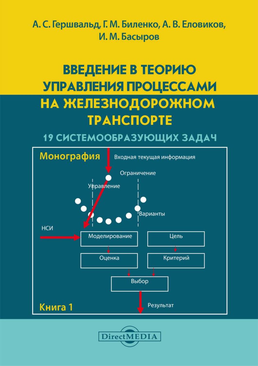 Введение в теорию управления. Теория управления. обложка монографии. книга транспорт.