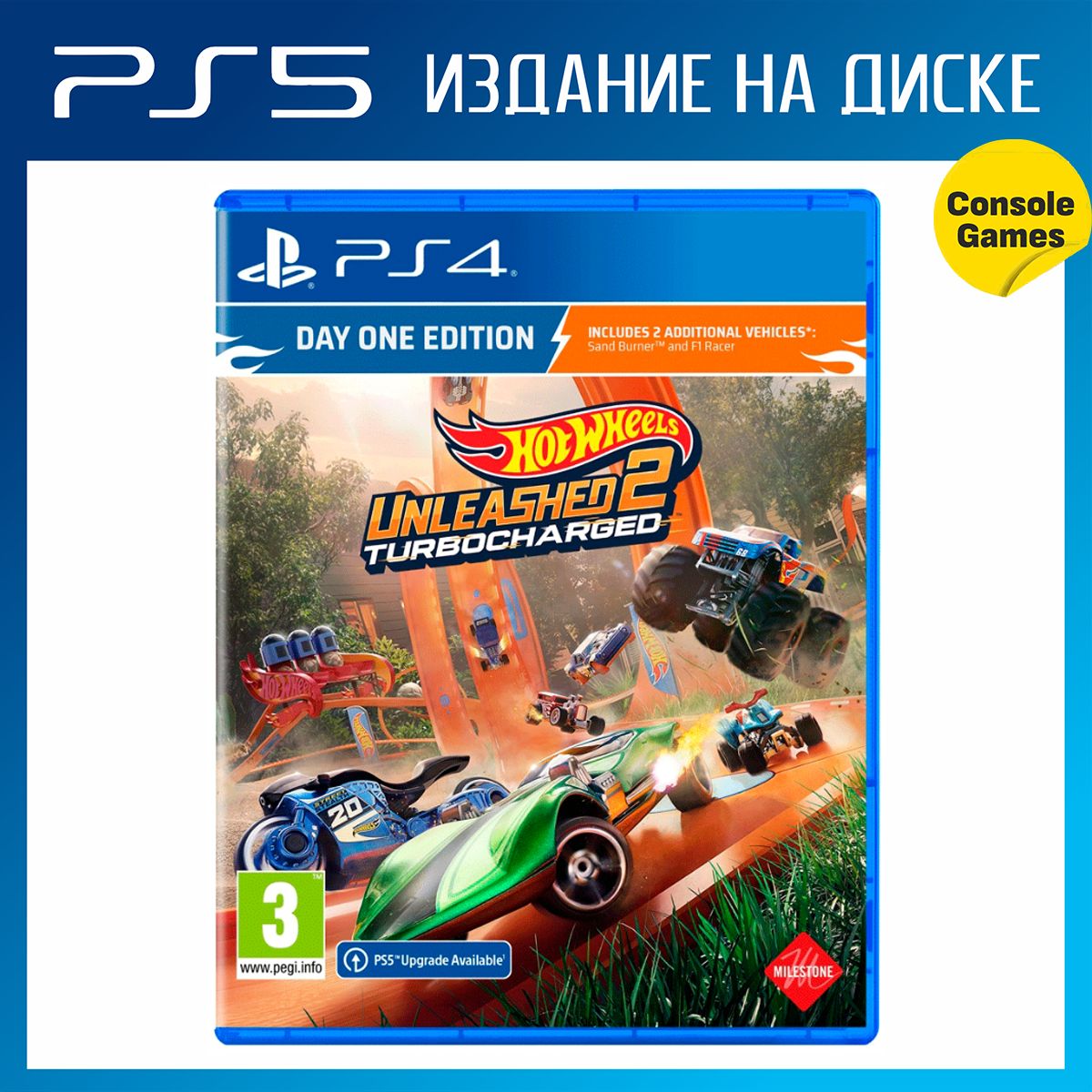 Игра Hot Wheels Unleashed 2 Turbocharged Day One Edition (PlayStation 5,  Английская версия) купить по низкой цене с доставкой в интернет-магазине  OZON (1425938854)