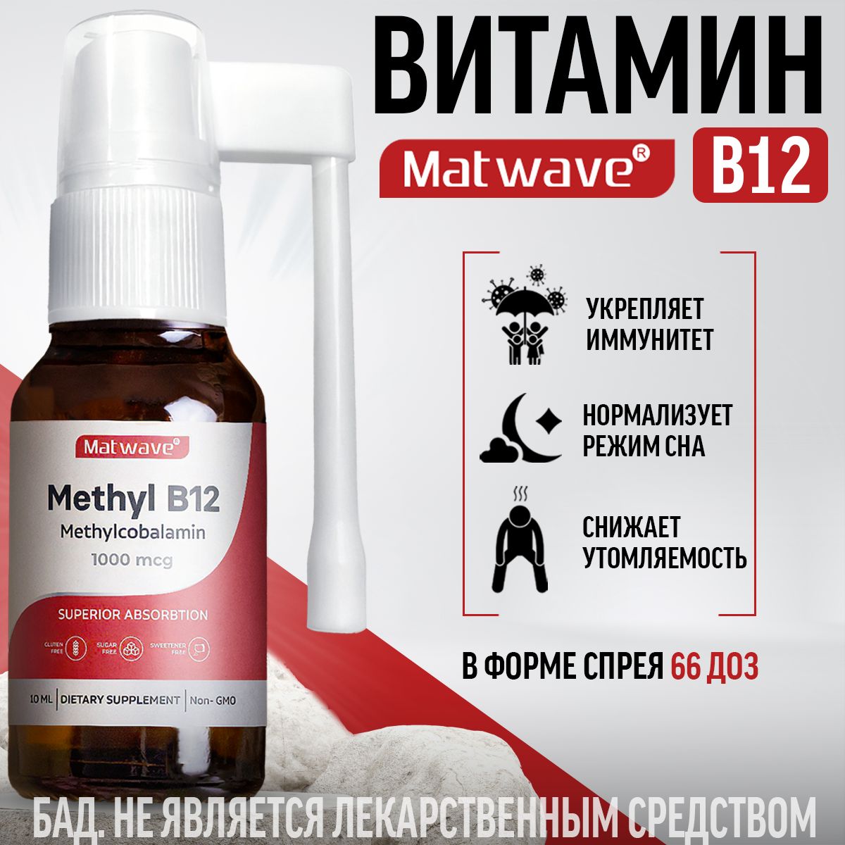 Метилкобаламин b12 спрей Метилкобаламин b12 спрей