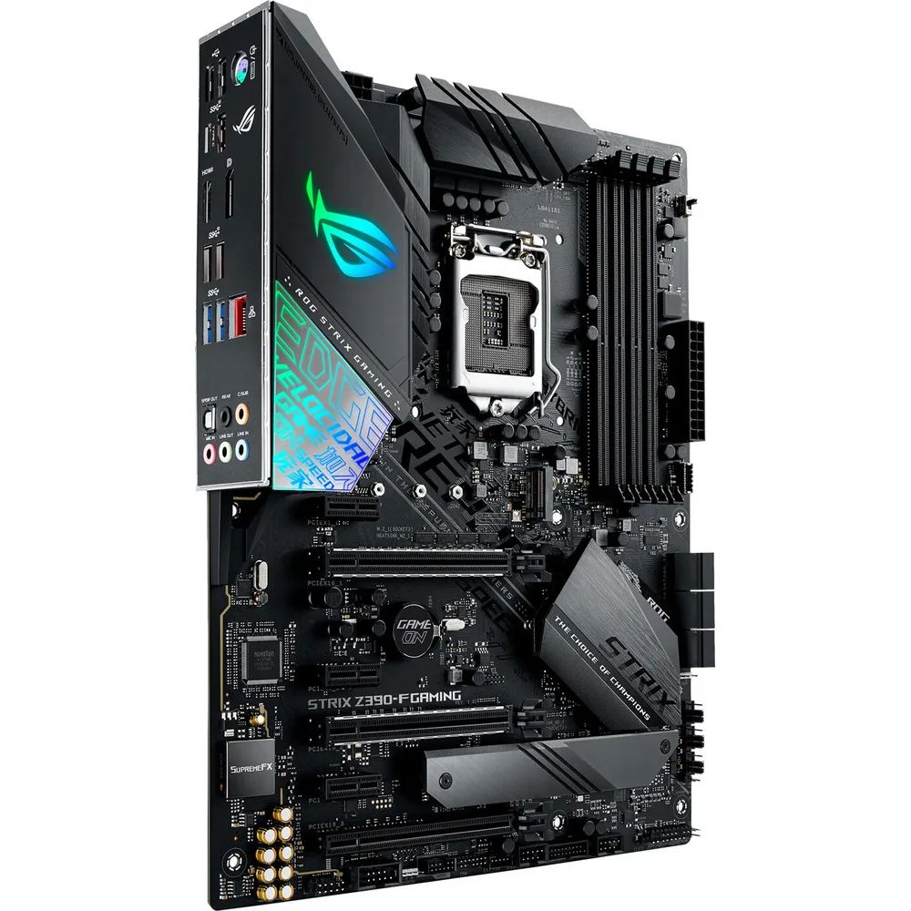 Недорогая игровая материнская плата. Материнская плата ASUS z390. ASUS Strix z390. Материнская плата z390 ASUS ROG Strix. ASUS ROG Strix z390-e Gaming