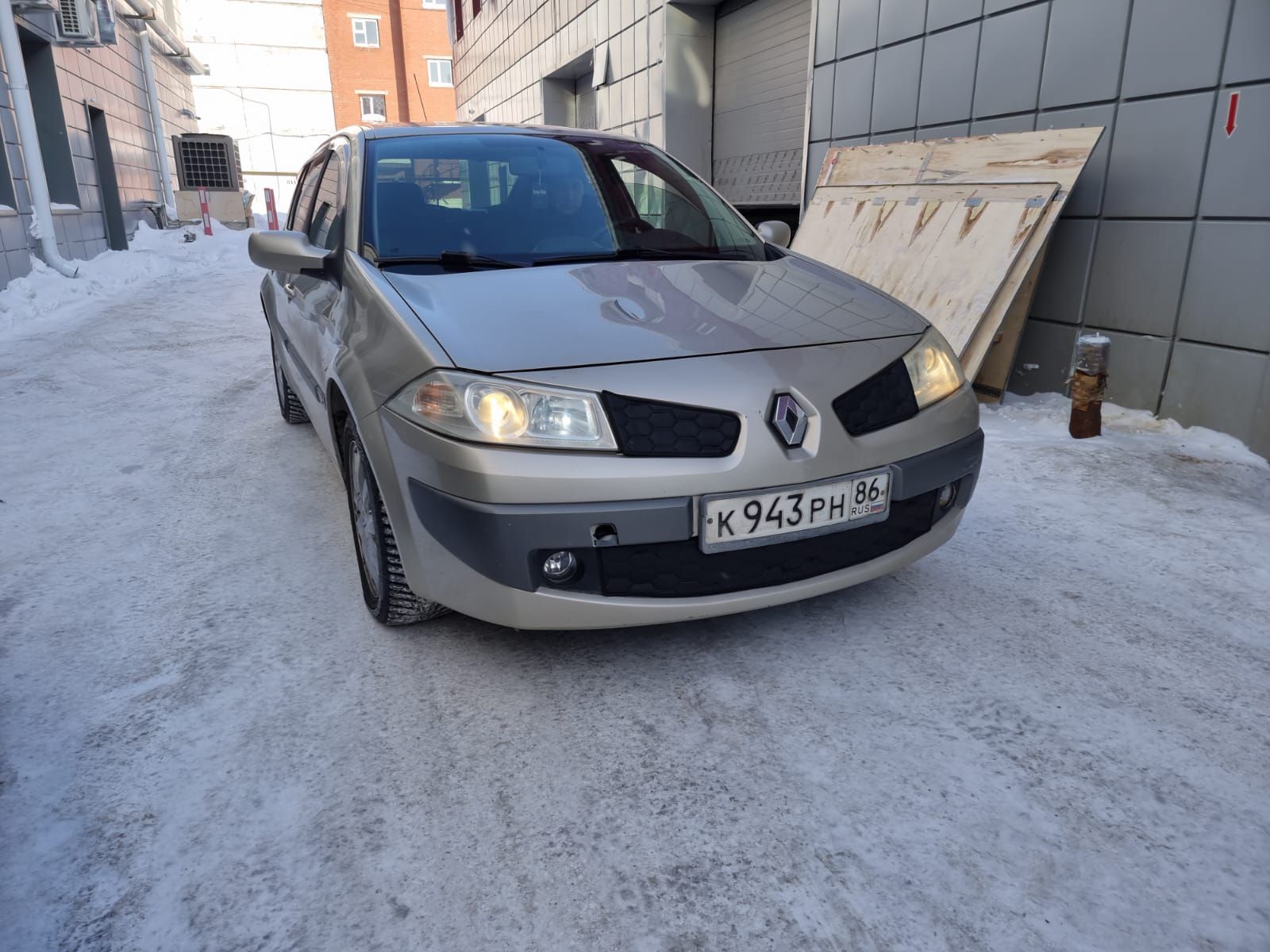 Утеплитель радиатора и бампера для Renault Megane Рено Меган (2006 -2009) II Рестайлинг