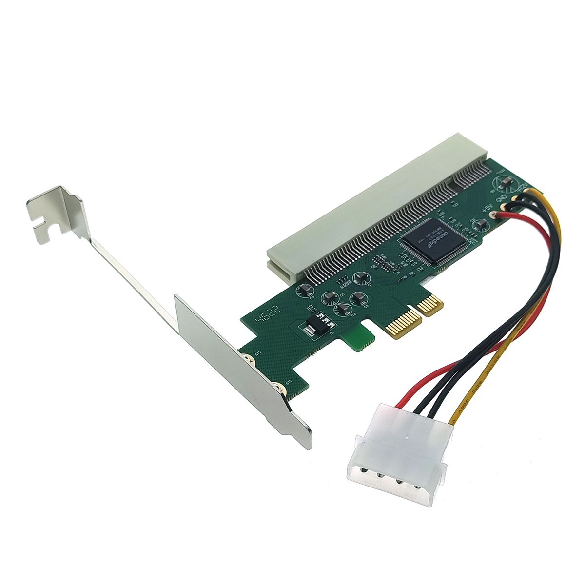 Espada Карта/плата расширения PCI-E x1 male to PCI female 4 pin power