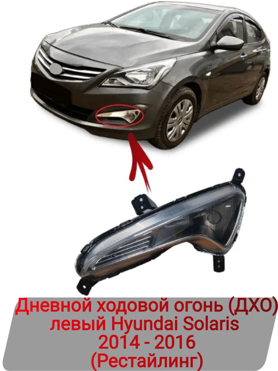 Дневные ходовые огни - Hyundai Solaris клуб Россия