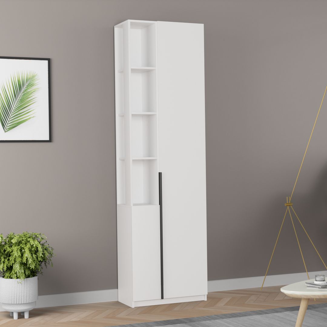 Мебелидоманет Шкаф-пенал Чарльз 5,2, 65х35х220 см