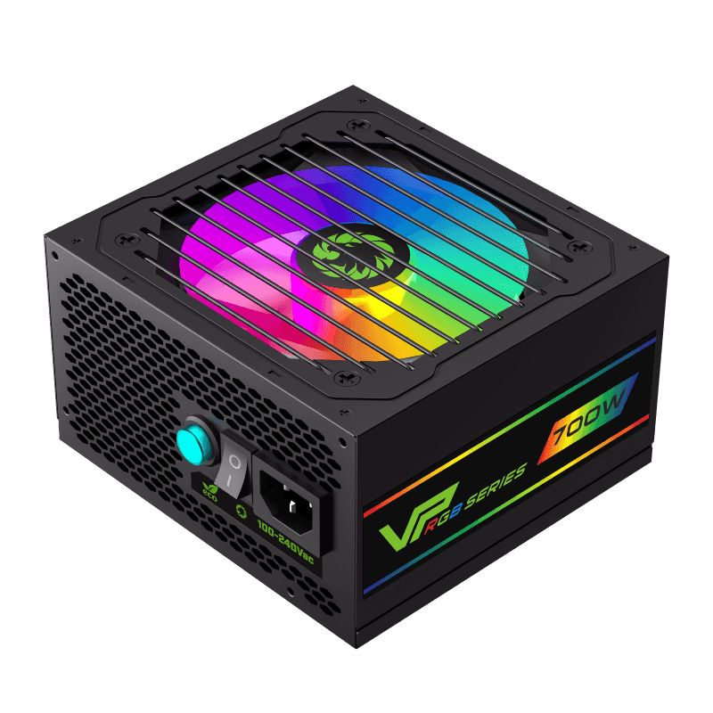 БлокпитанияGameMaxVP-700-RGB-MODULAR(Черный700WBronze120мм20+4pin4+4pin(CPU)2*6+2pin(PCI-E)5*SATA3*MOLEX)