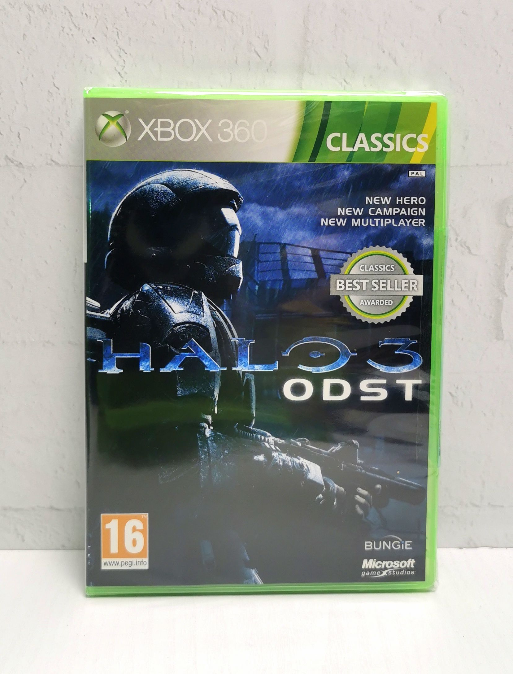 Halo 3 ODST Видеоигра на диске Xbox 360. Товар уцененный