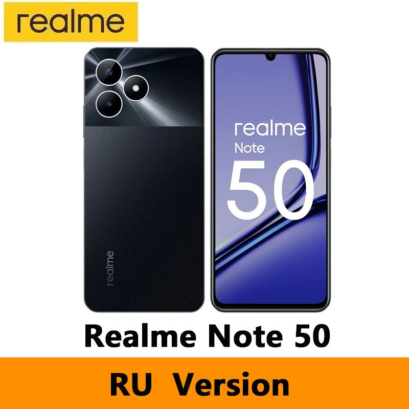 realmeСмартфонRURealmeNote50Поддержкарусскогоязыка,поддержкаGoogle,отсутствиеподдержкиNFCРостест(EAC)4/128ГБ,черный