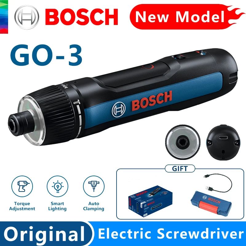 BoschGo3LEDэлектрическаяотверткааккумуляторнаяаккумуляторнаядрельударнаяотверткамногофункциональныедомашниеэлектроинструменты