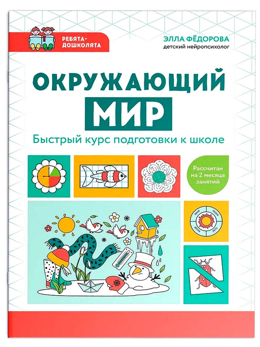 Окружающий мир. Быстрый курс подготовки к школе | Федорова Элла Николаевна  - купить с доставкой по выгодным ценам в интернет-магазине OZON (1466824857)