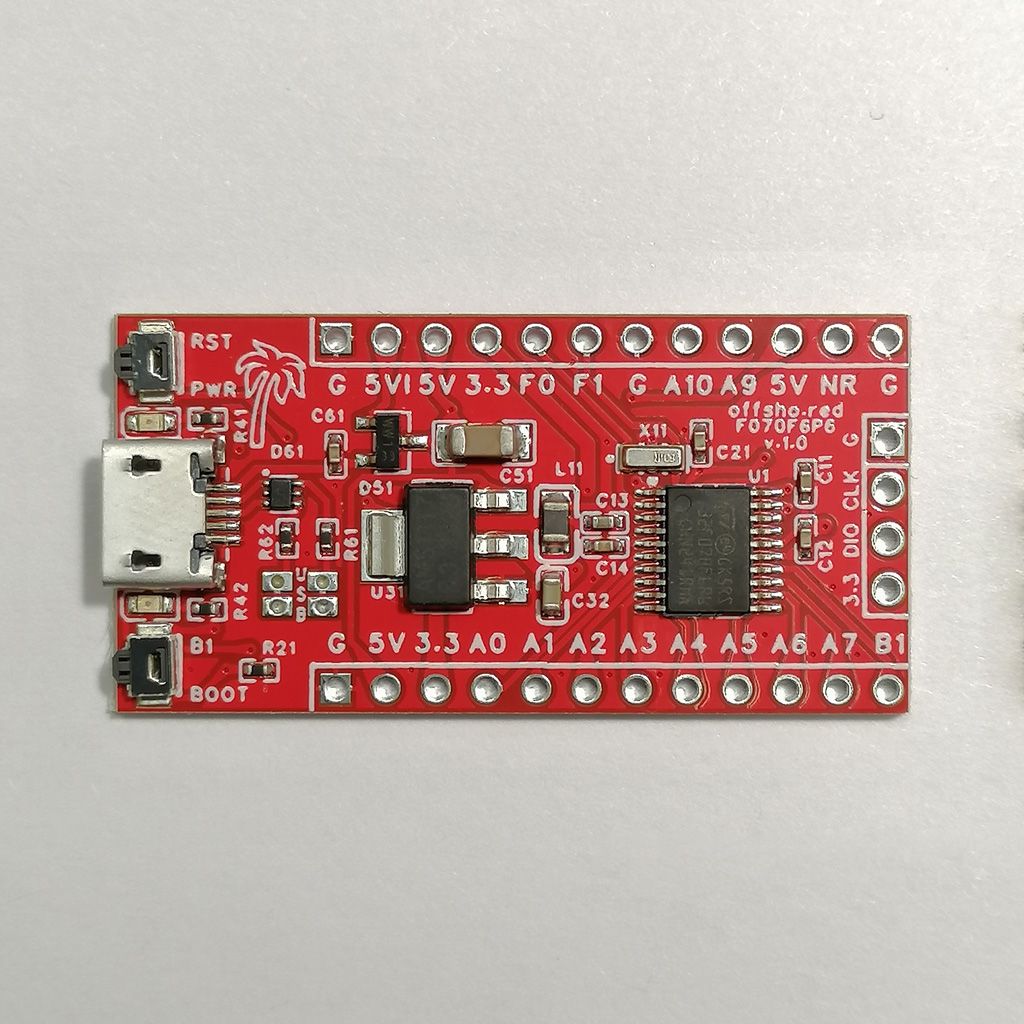 Отладочная плата STM32F070F6P6