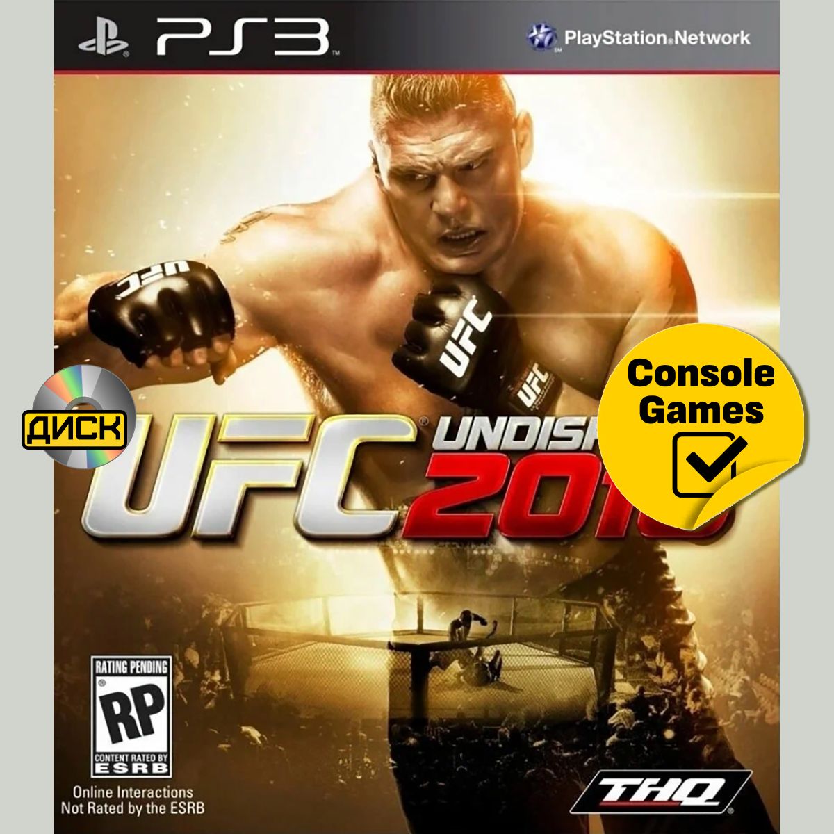 PS3 UFC 2010. Товар уцененный