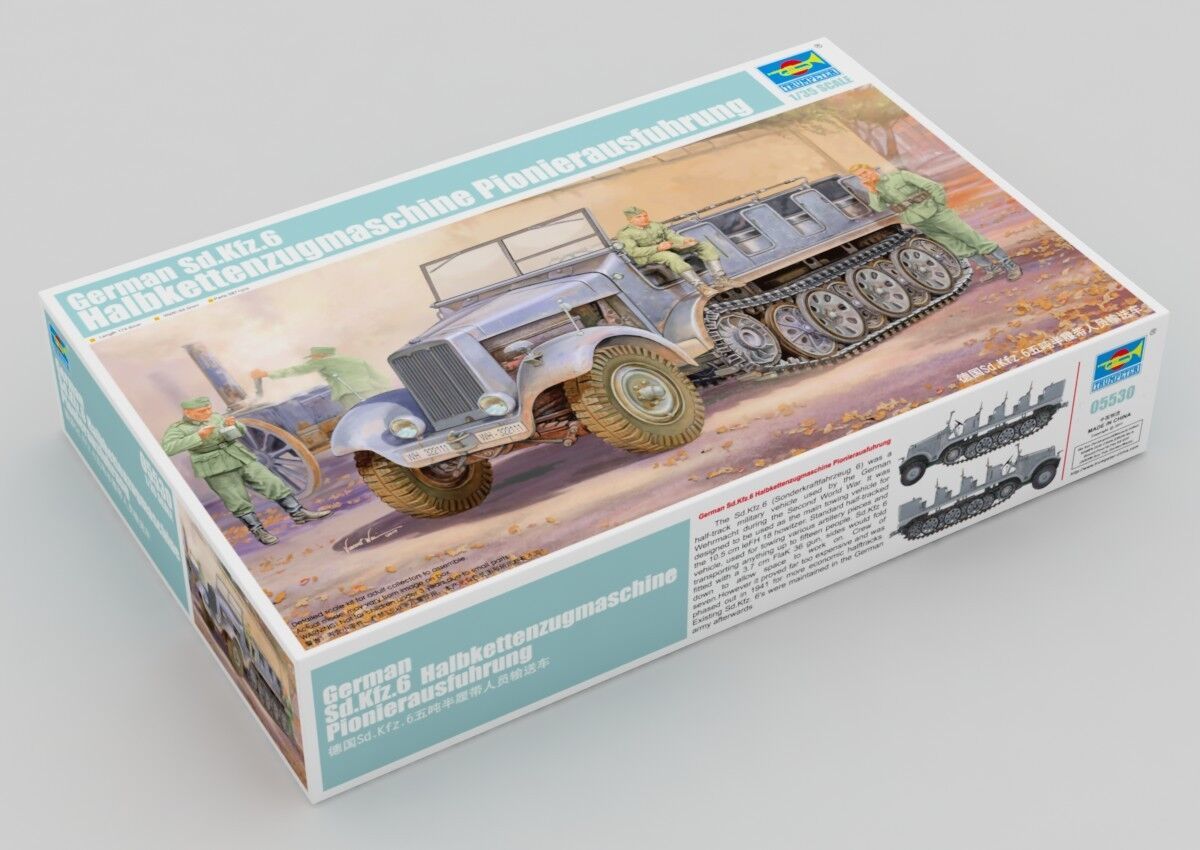 Trumpeter 1/35 05530 Sd.Kfz.6 Пионерская версия Автомобиль