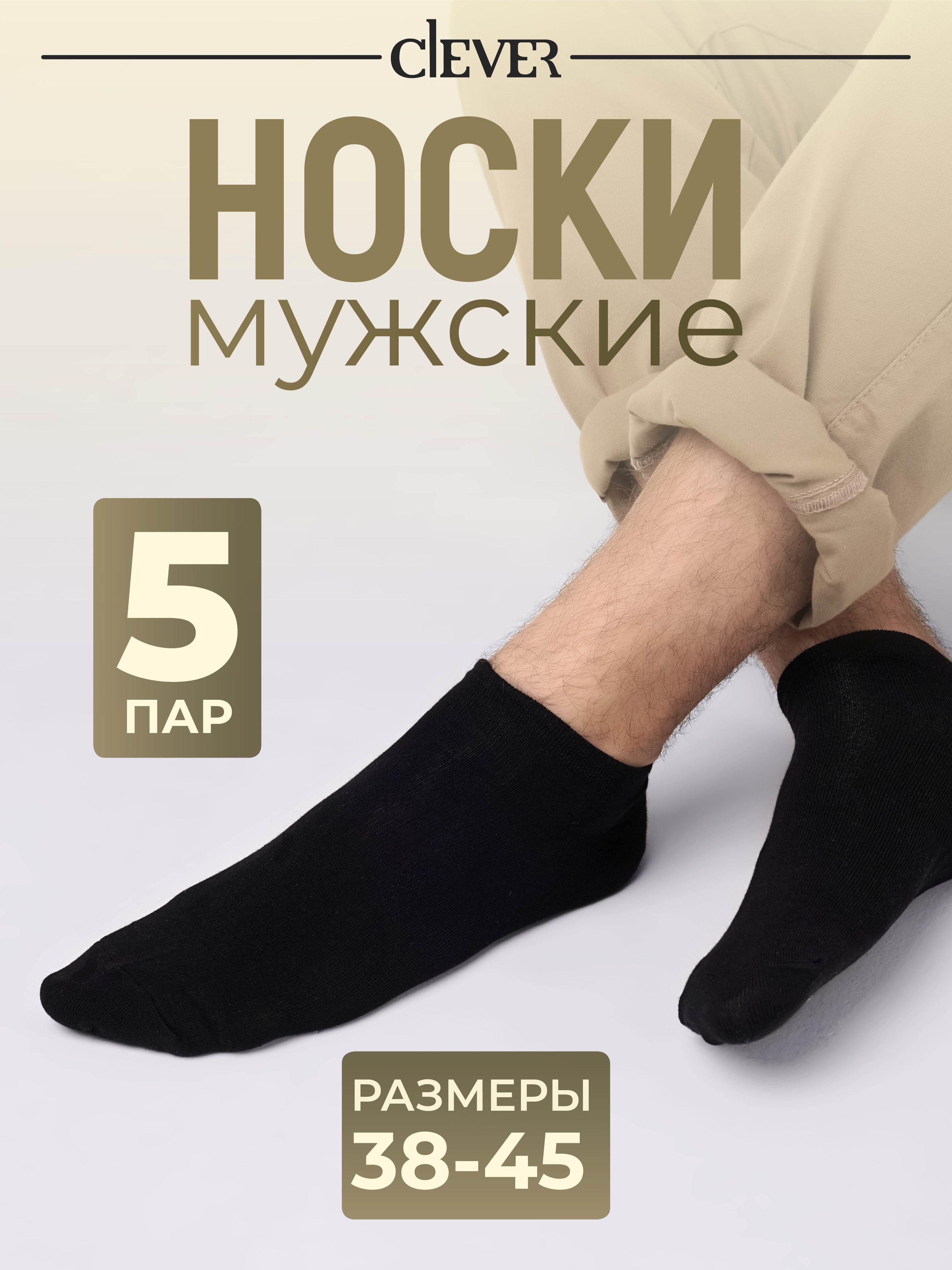 Носки CLEVER WEAR, 5 пар