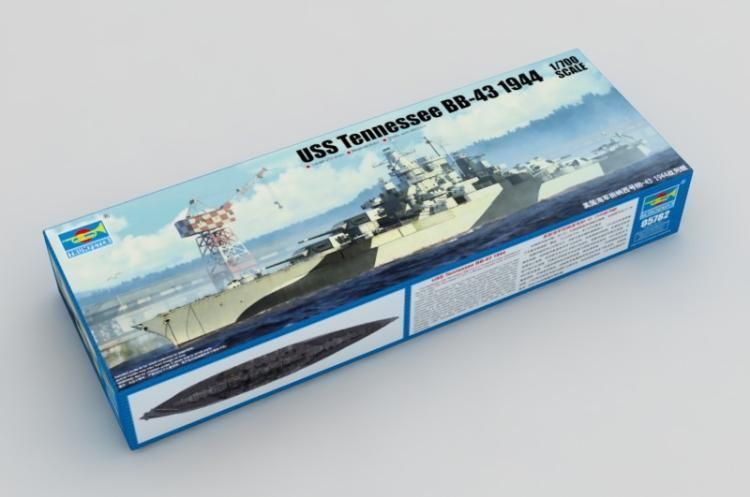 Trumpeter 1/700 05782 USS Теннесси BB-43 1944Корабль