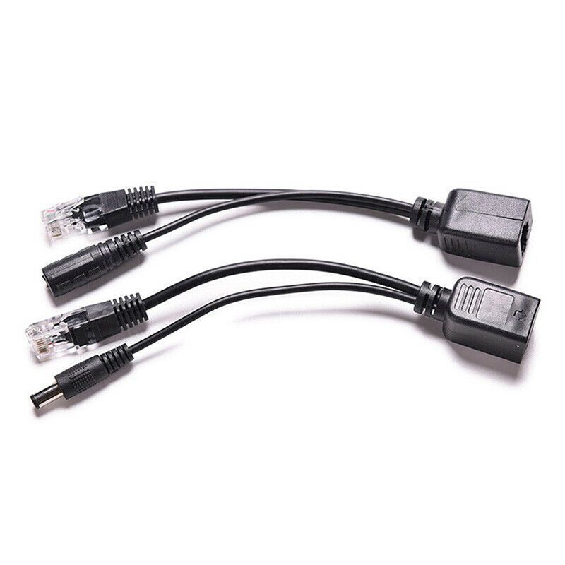 Комплект разветвителей. Poe разветвитель rj45. инжектор питания poe в комплекте с проводом. пассивный poe инжектор. poe сепаратор.