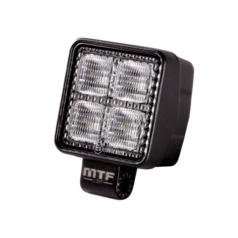 Фонарь светодиодный MTF LIGHT дополнительного освещения 12/24V, 12W, 1100lm, ECE R10, квадратный, шт.