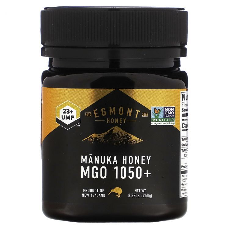 Мёд Манука (Egmont Honey), UMF 23+, MGO 1050+, 250 г.