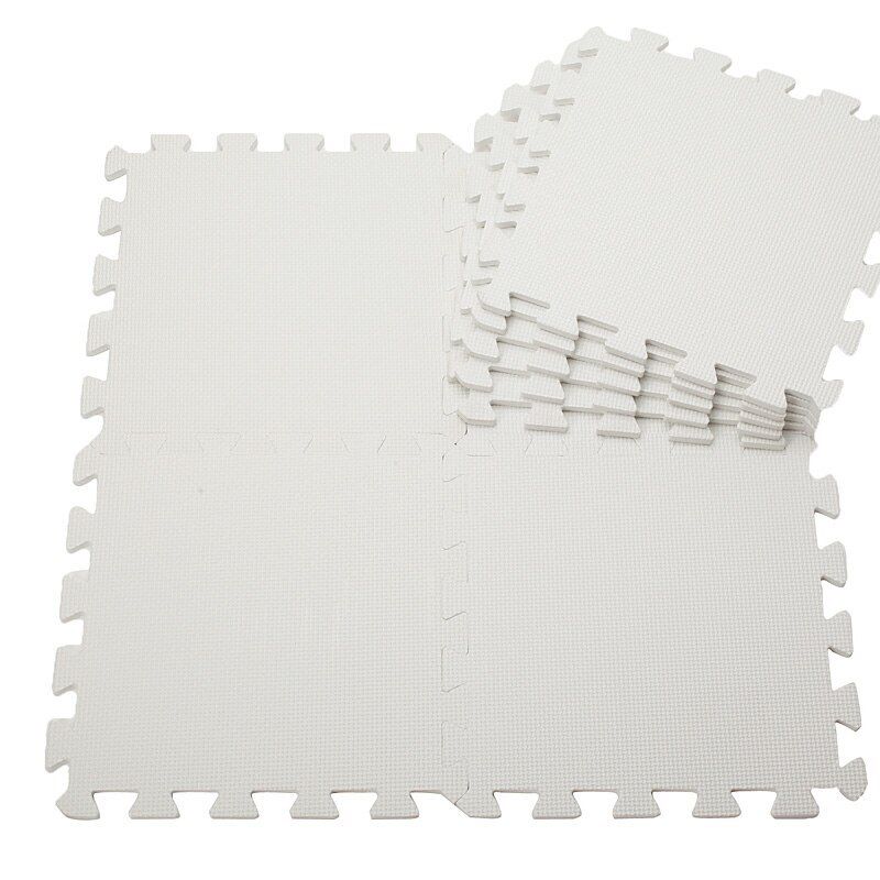 Коврик-пазл детский, 9 шт., размер 90*90*1 см., белый