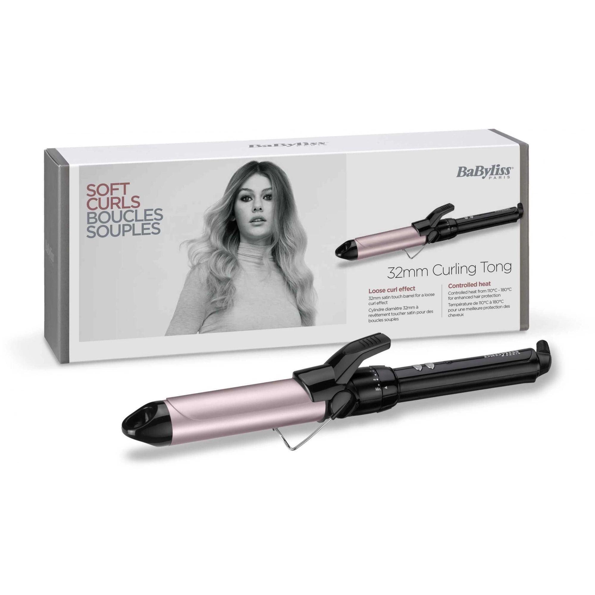 Щипцы Babyliss C332E 65Вт макс.темп.:180С покрытие: керамическое черный