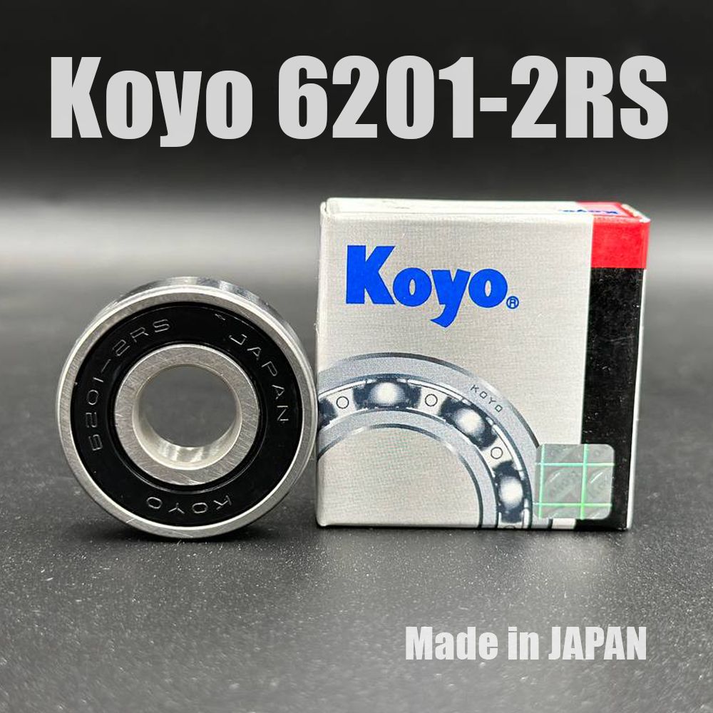 Подшипник KOYO 6201-2RS (180201) 12*32*10 Made in JAPAN