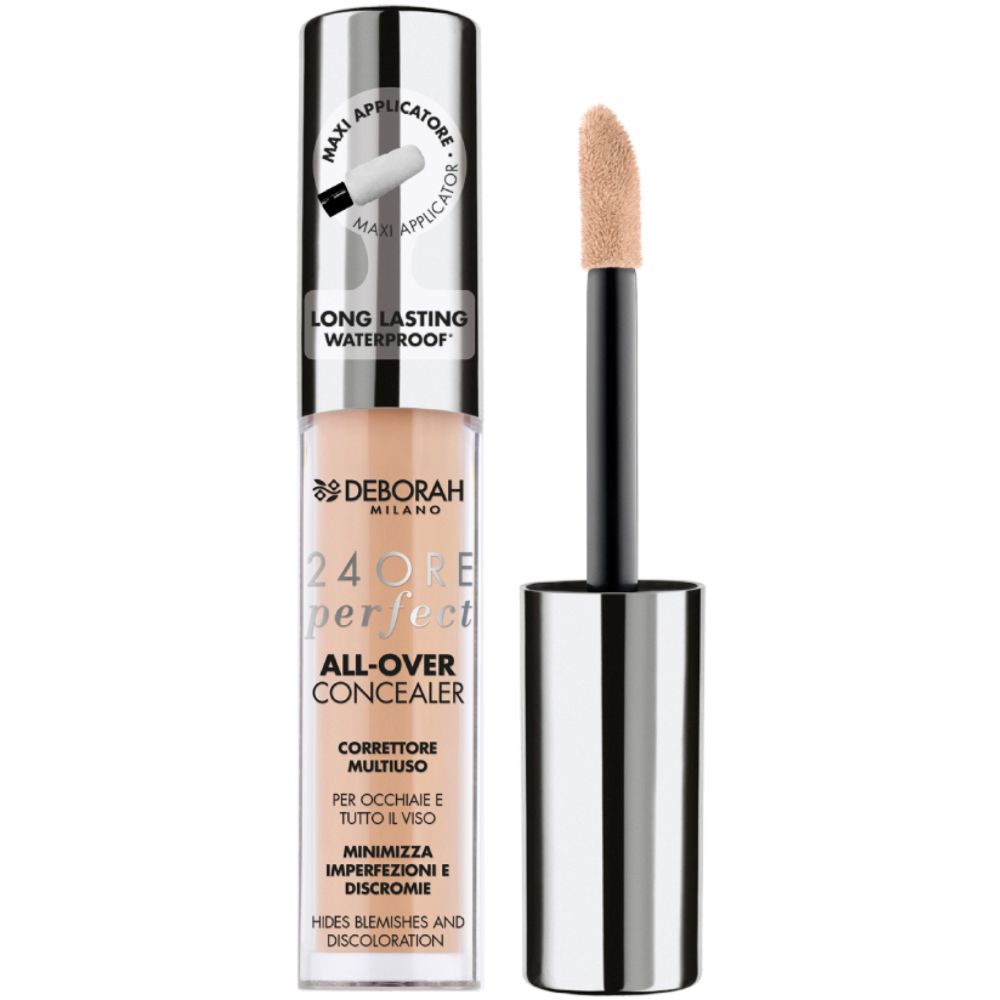 DEBORAH Корректор жидкий 24 ORE PERFECT ALL OVER CONCEALER тон 02 бежевый