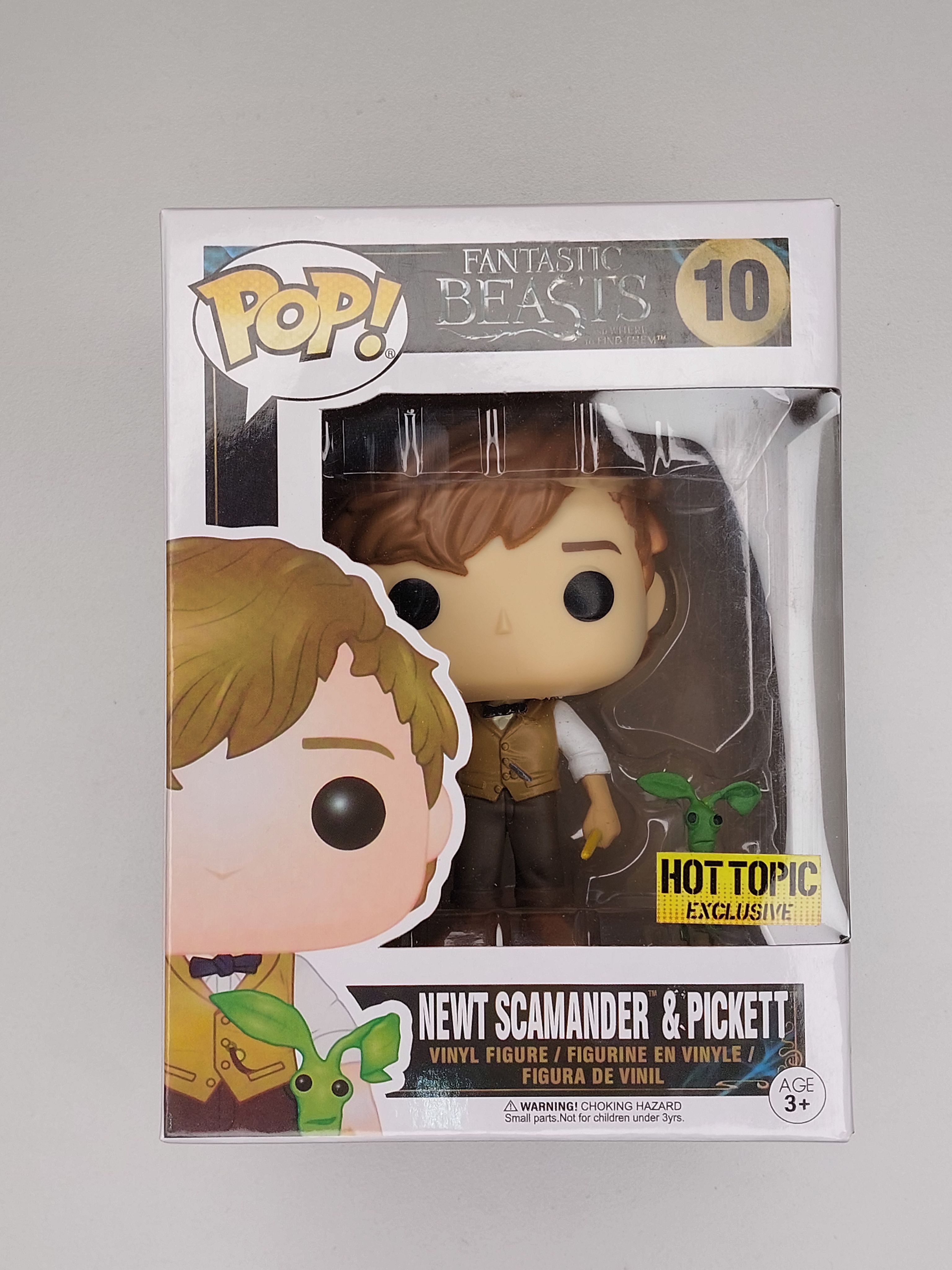 Фигурка Ньют Саламандер с Пикеттом Newt Scamander and Pickett из фильма Фантастические твари и где они обитают 10