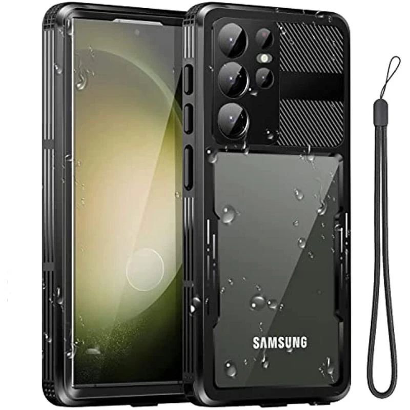 IP68ВодонепроницаемыйкожухдлясейсмозащитыSamsungGalaxyS23Ultra