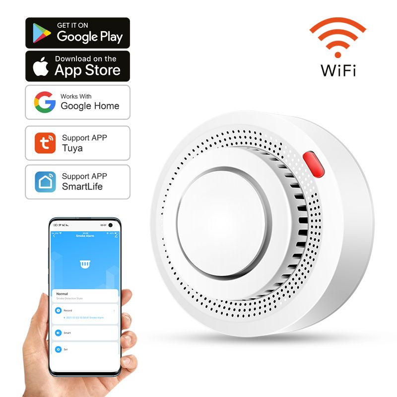 WiFi-детектор дыма DYGSM YG400A Smart Life/Tuya Smart