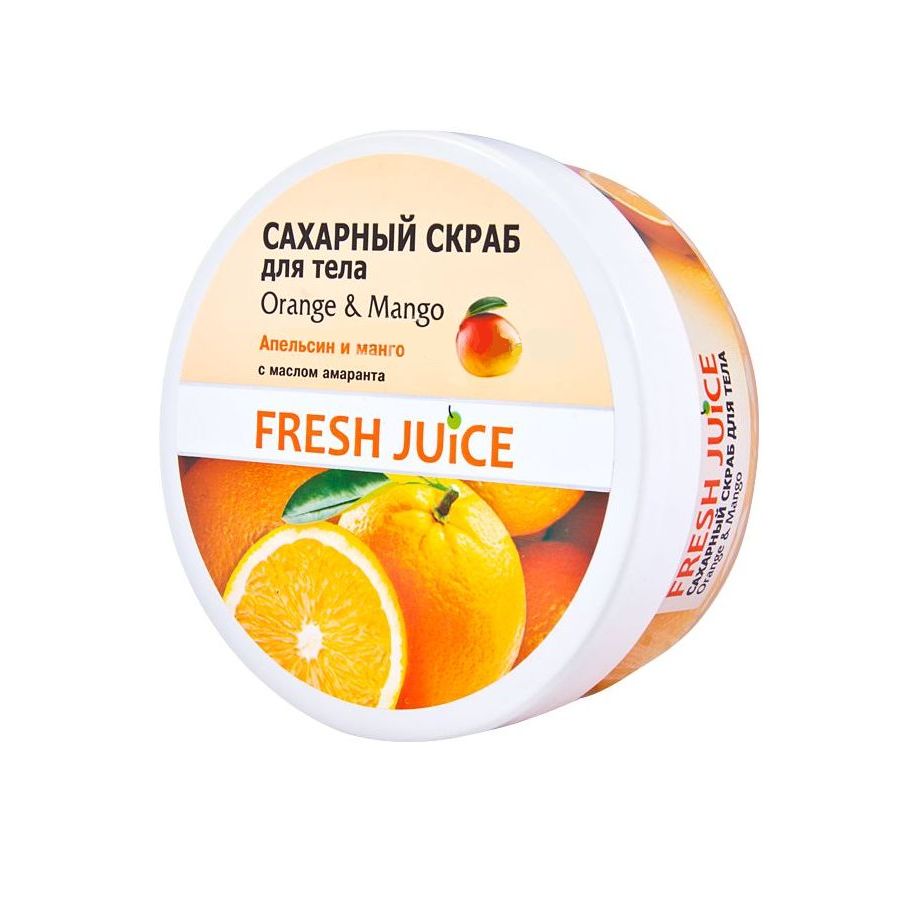 <b>Скраб</b> для тела сахарный «Апельсин и <b>Манго</b>» Fresh Juice в состав которого вх...