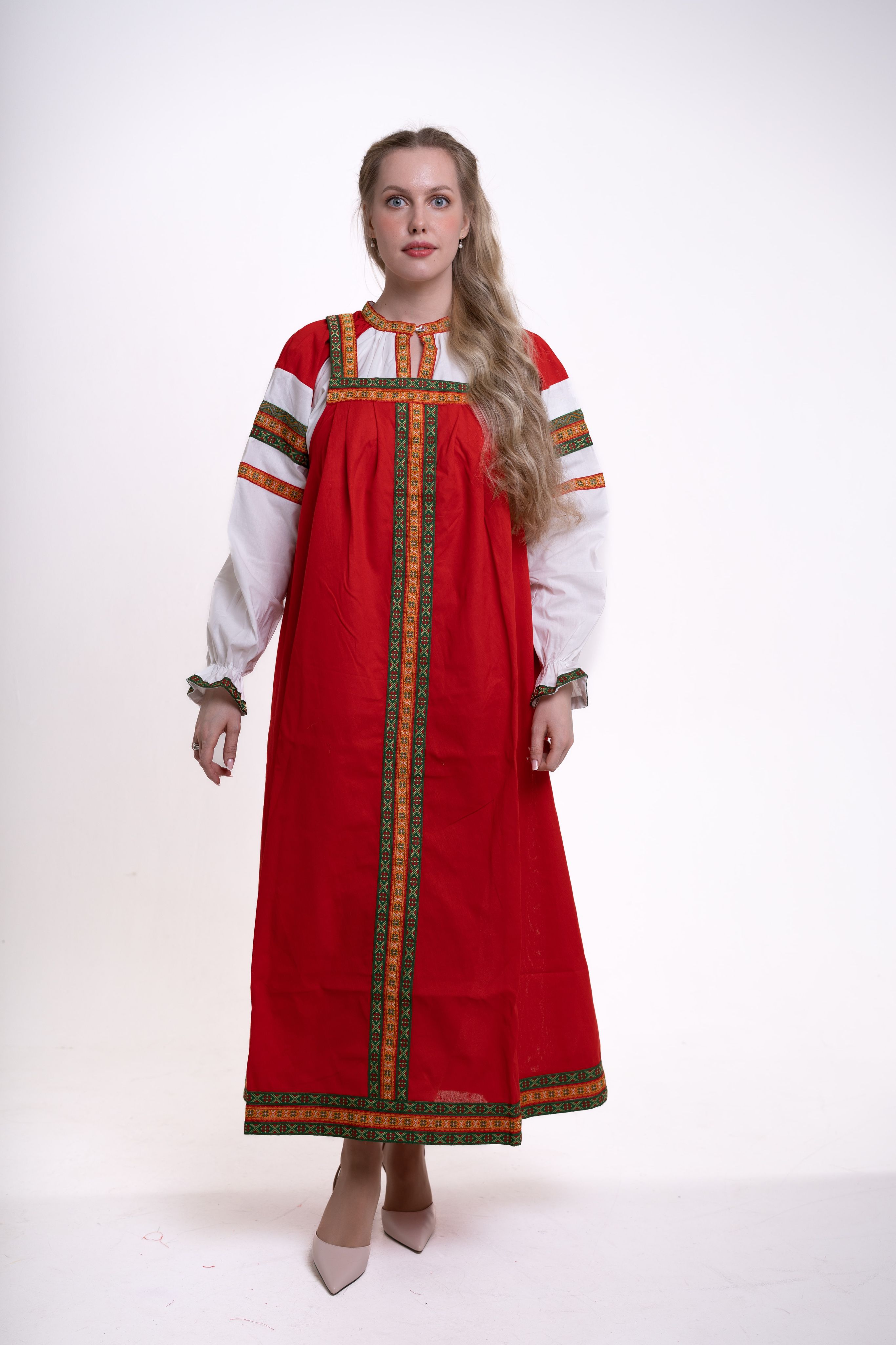 Женские русские народные сарафаны купить на OZON по низкой цене