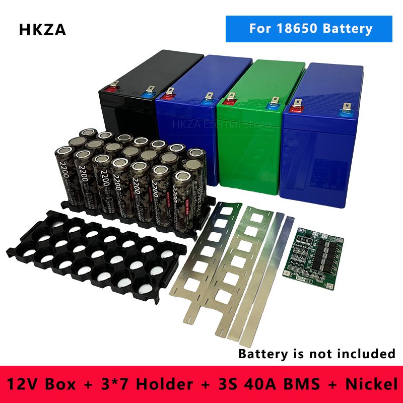 HKNZ12Ваккумуляторныйблок3X718650держатель3S40ABMSDC12Вдо5ВQC3.0/2.02*USB-дисплейдлязаменысвинцово-кислотногомотоцикла