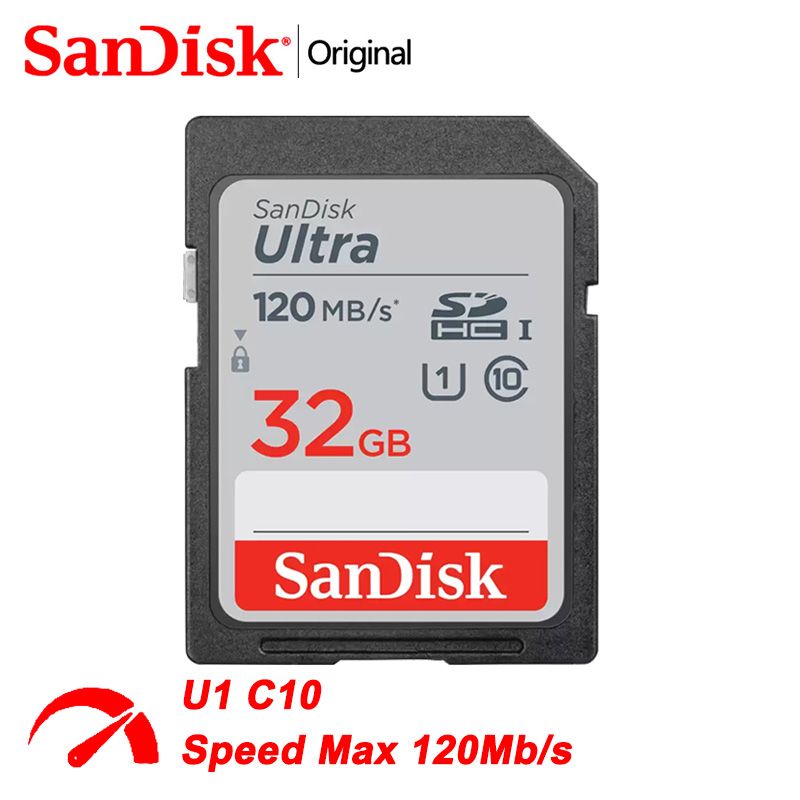 SanDisk Карта памяти Ultra 32 ГБ (SDSDUNC-032G)