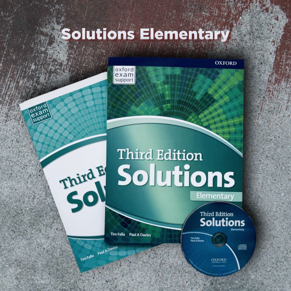 Solutions Elementary (3d edition). Student's Book (with CD) and Workbook